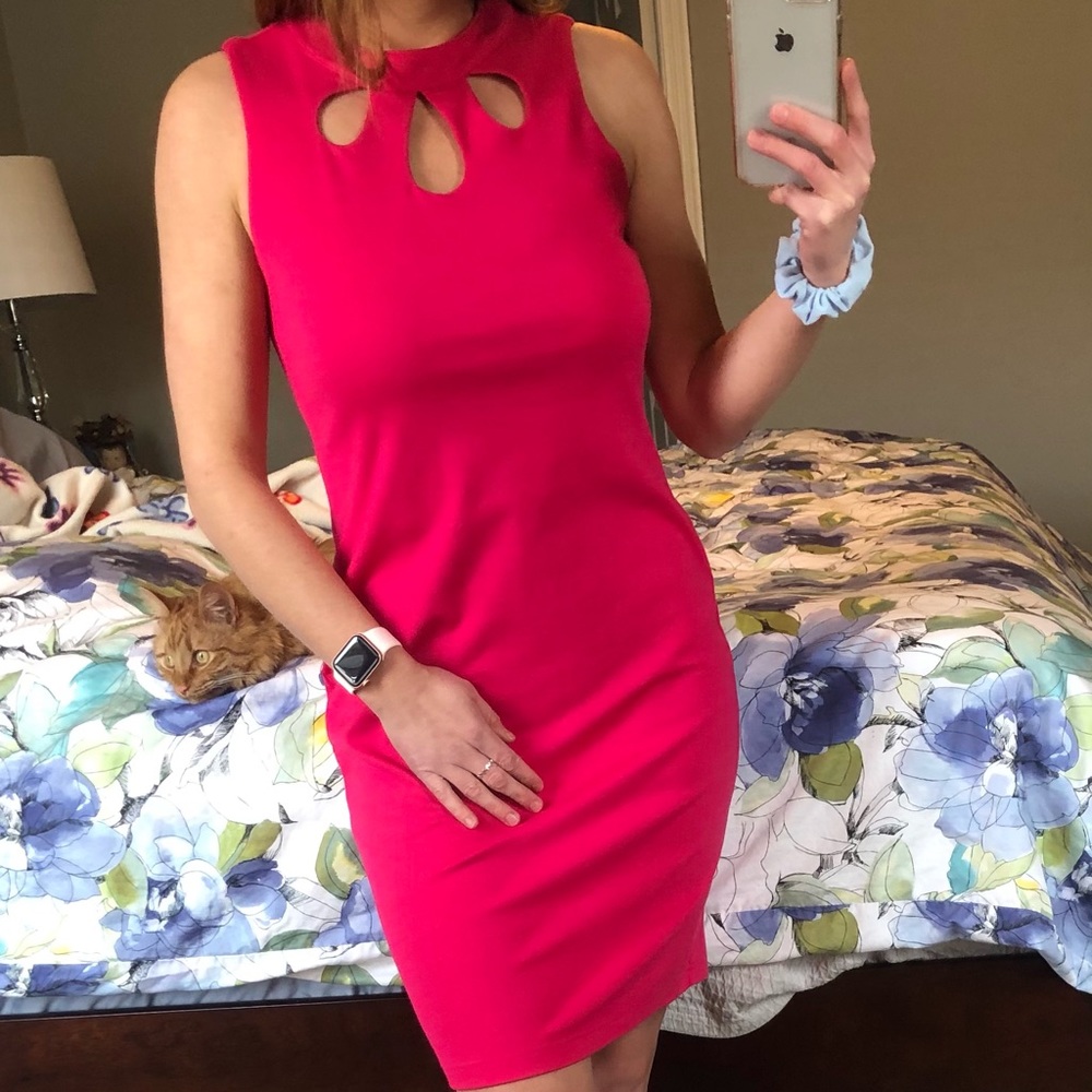 Bright Pink Dress